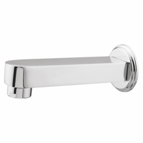 Wall Spout Plain With Wall Flange Chrome